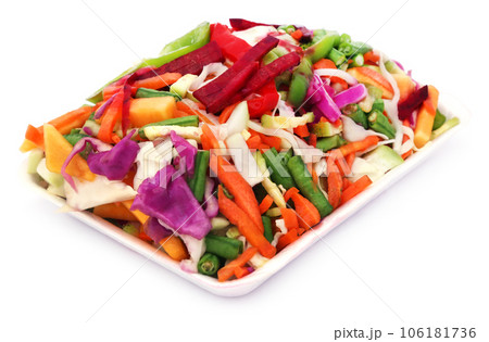Sliced vegetables Sliced vegetables 106181736