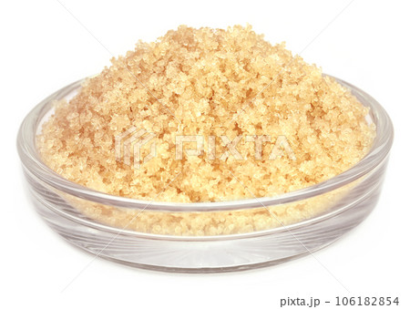 Coarse crystals of brown sugar Coarse crystals of brown sugar 106182854