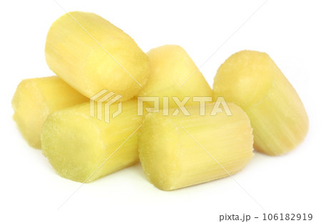 Pieces of sugarcane 106182919