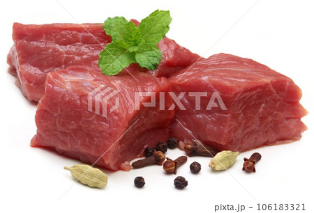 Raw beef with spices Raw beef with spices 106183321