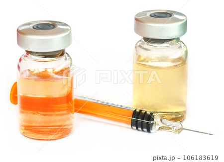 Syringe with vials 106183619