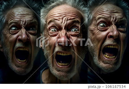 the old man's emotions of horror and despair 106187534