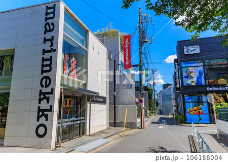東京 渋谷区 裏原宿のおしゃれな街並み 東京 渋谷区 裏原宿のおしゃれな街並み 106188004