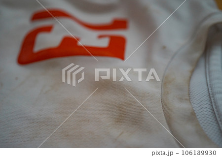 サッカーユニフォームの汚れ 106189930