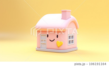 Tiny Cute 3D Home: A Miniature Wonderland of Adorable Charm 106191164