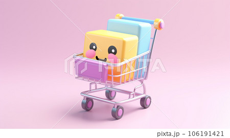 Adorable Miniature 3D Shopping Online Adorable Miniature 3D Shopping Online 106191421