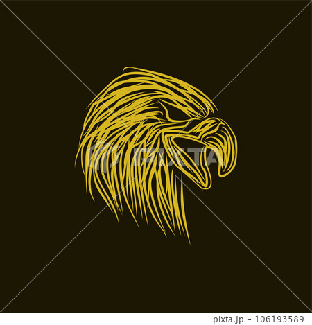 Eagle Head artwork style design Eagle Head artwork style design 106193589