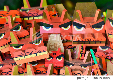 鎌倉宮の獅子頭手水（神奈川県鎌倉市二階堂） 106194669