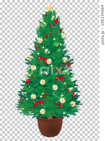 Christmas tree vector illustration Christmas tree vector illustration 106194864