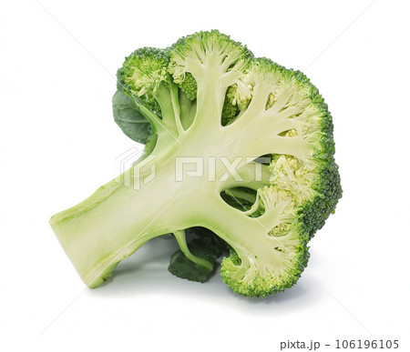 Fresh Broccoli isolated on white background 106196105