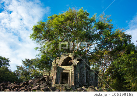 カンボジアのベンメリア遺跡 106199168