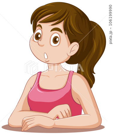 Teen Girl Wearing Pink Top 106199990