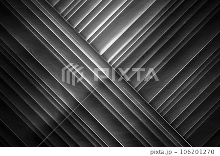 スクラッチのあるシルバーの鉄板のテクスチャ 106201270