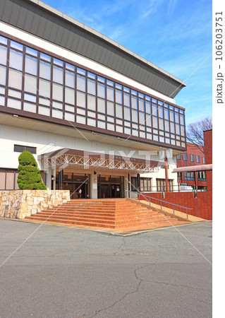 愛知県飛島村、飛島村総合体育館の風景 106203751