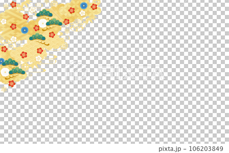 わふう背景素材2023-7ベク 106203849