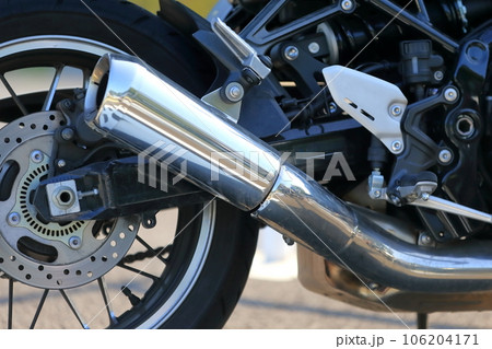バイクのマフラー バイクのマフラー 106204171