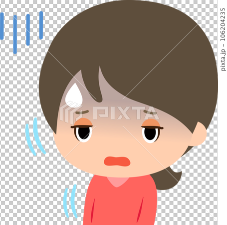 帶著興奮的表情撤退的女人，唐拉 106204235