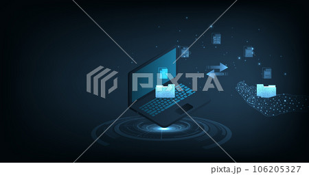 Document management and Data transfer through cloud technology. Document management and Data transfer through cloud technology. 106205327