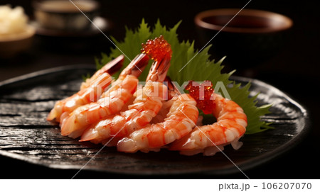 新鮮な海老 106207070