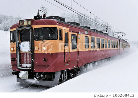 455系観光急行 えちごトキめき鉄道 455系観光急行 えちごトキめき鉄道 106209412