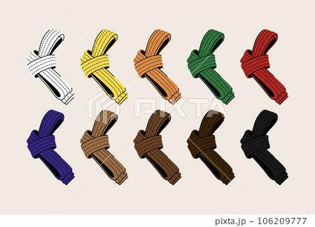 Types of karate clearance belts