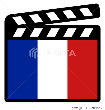 Pochoir Clap Cinéma - FrenchIMMO