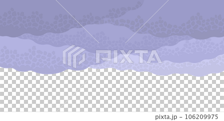 ネガティブな場面や感情を表す雲の背景イメージ 106209975