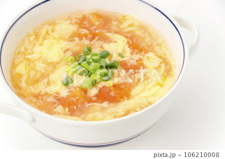 トマトとたまごのふわふわ中華スープ トマトとたまごのふわふわ中華スープ 106210008