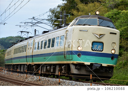 485系特急「北越」　北陸本線 106210088