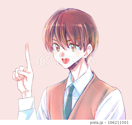 真面目そうな学生 挑戦 笑顔 真面目そうな学生 挑戦 笑顔 106211501