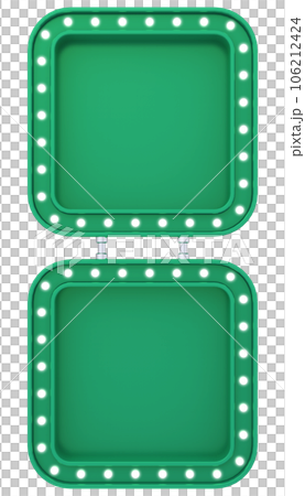 light bulbs on a white background 106212424