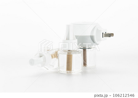 Mosquito coil placed on a white background. 106212546