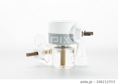 Mosquito coil placed on a white background. 106212553