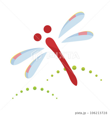 和風のトンボのイラスト 106213728