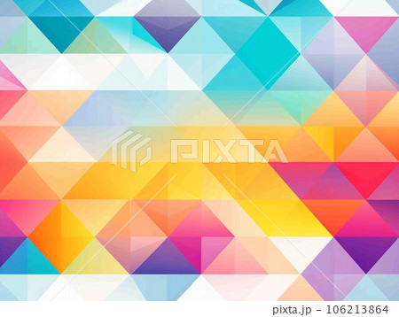 ビジネス　カラフルなイメージ背景デザイン　AI自動生成 106213864