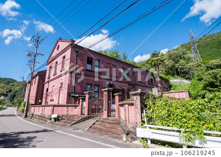 【長良川発電所】赤煉瓦造りの旧発電所建屋 106219245