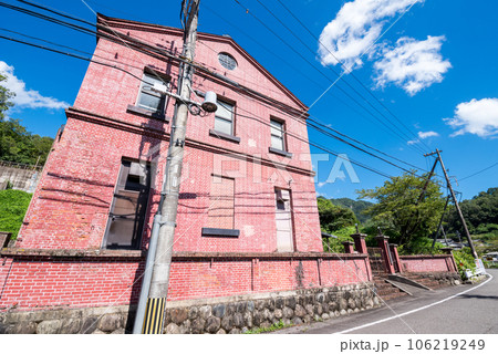 【長良川発電所】赤煉瓦造りの旧発電所建屋 106219249