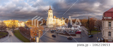 Christmas tree in Vilnius, Lithuania Christmas tree in Vilnius, Lithuania 106219653
