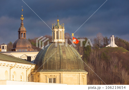 Christmas tree in Vilnius, Lithuania 106219654