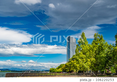 夏の大津湖岸なぎさ公園 夏の大津湖岸なぎさ公園 106220253