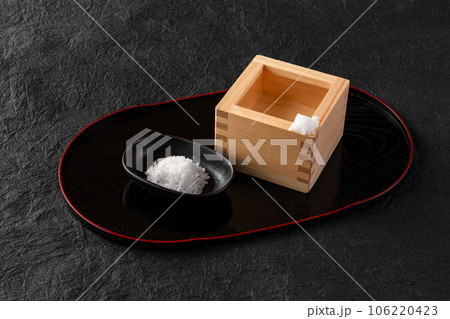 日本酒 升酒 塩添え 日本酒 升酒 塩添え 106220423