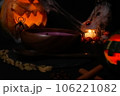 ハロウィンの禍々しいスープとジャックオーランタン 106221082