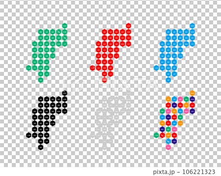 市町村入り地図_宮城県_デフォルメ-05 市町村入り地図_宮城県_デフォルメ-05 106221323