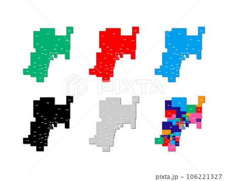 市町村入り地図_宮城県_デフォルメ-01 市町村入り地図_宮城県_デフォルメ-01 106221327