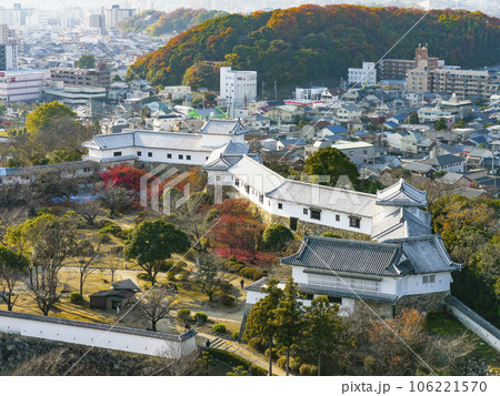 国宝姫路城（2009年）天守閣から見る景色 106221570