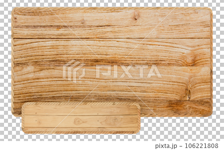 old wooden board isolated on white old wooden board isolated on white 106221808