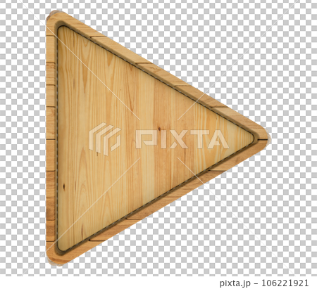 wooden tray isolated on white background 106221921