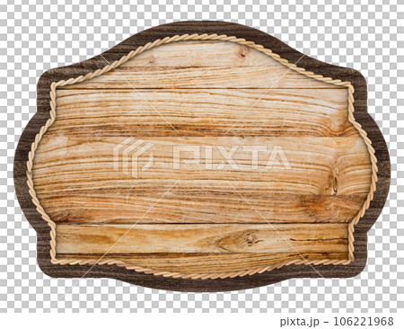 wooden board isolated on white 106221968