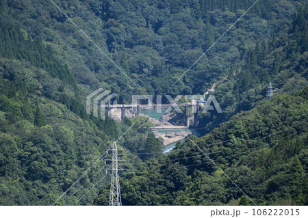 国見ヶ丘展望台から見る高千穂の風景 国見ヶ丘展望台から見る高千穂の風景 106222015