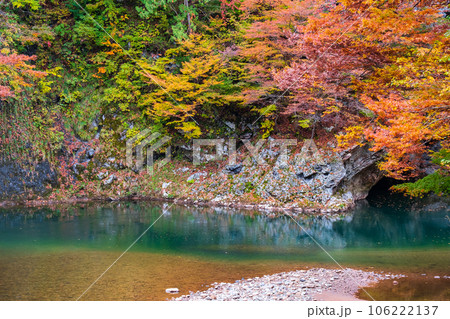 湯瀬渓谷(秋) 湯瀬渓谷(秋) 106222137